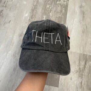 THETA CHARCOAL GRAY CAP